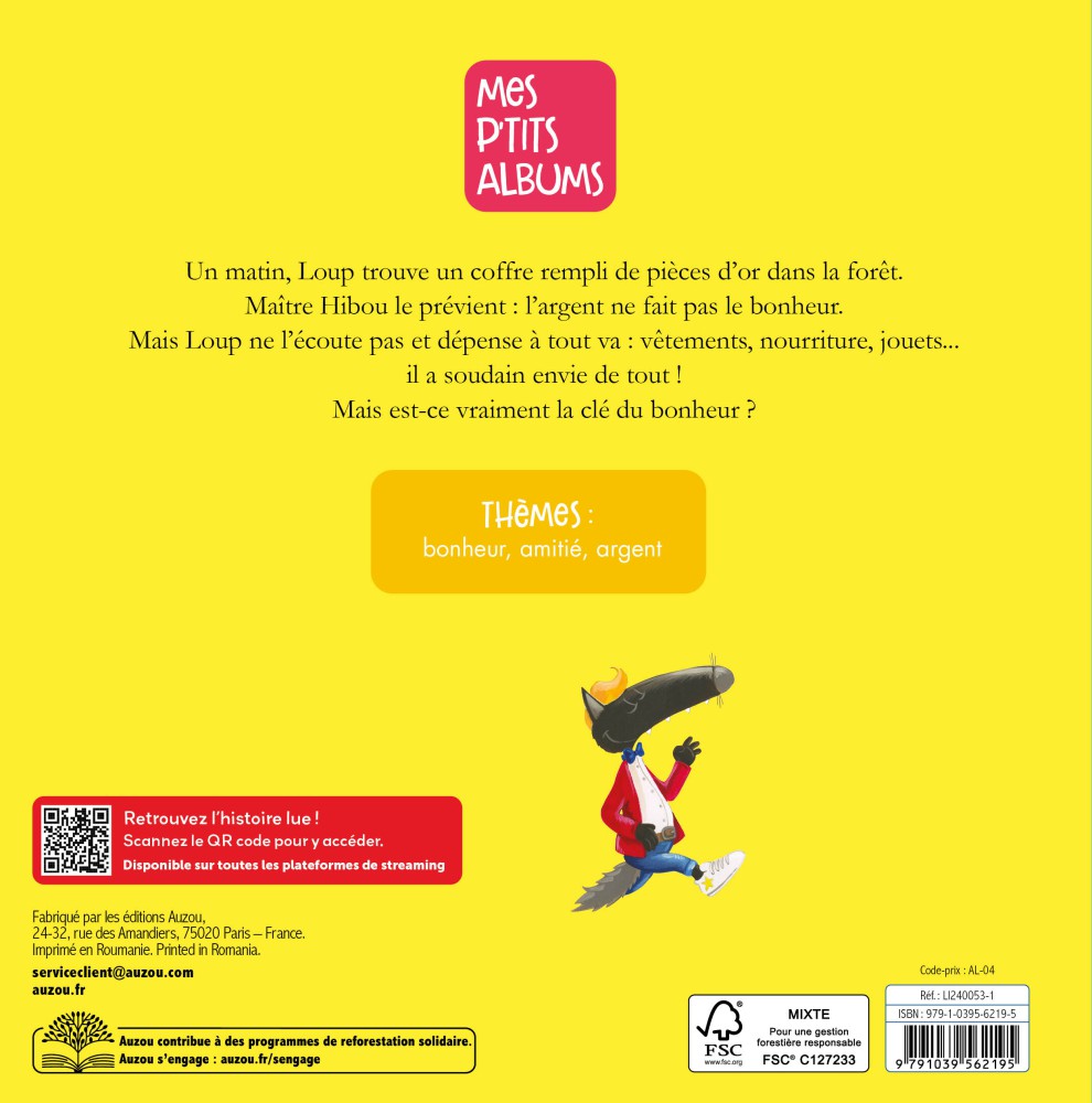 LE LOUP QUI VOULAIT ETRE HEUREUX