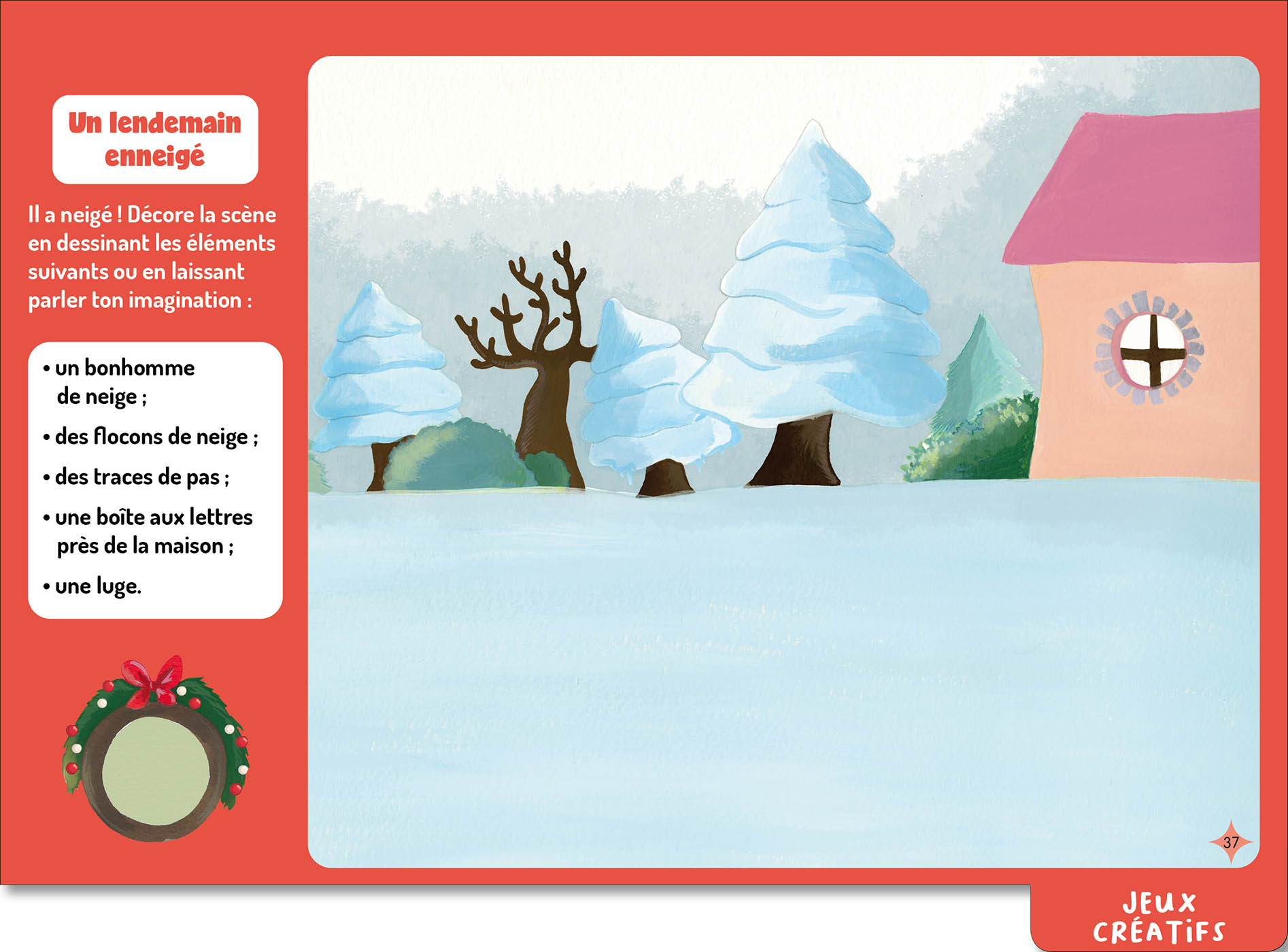 MES JEUX EFFACABLES LOUP - SPECIAL NOEL
