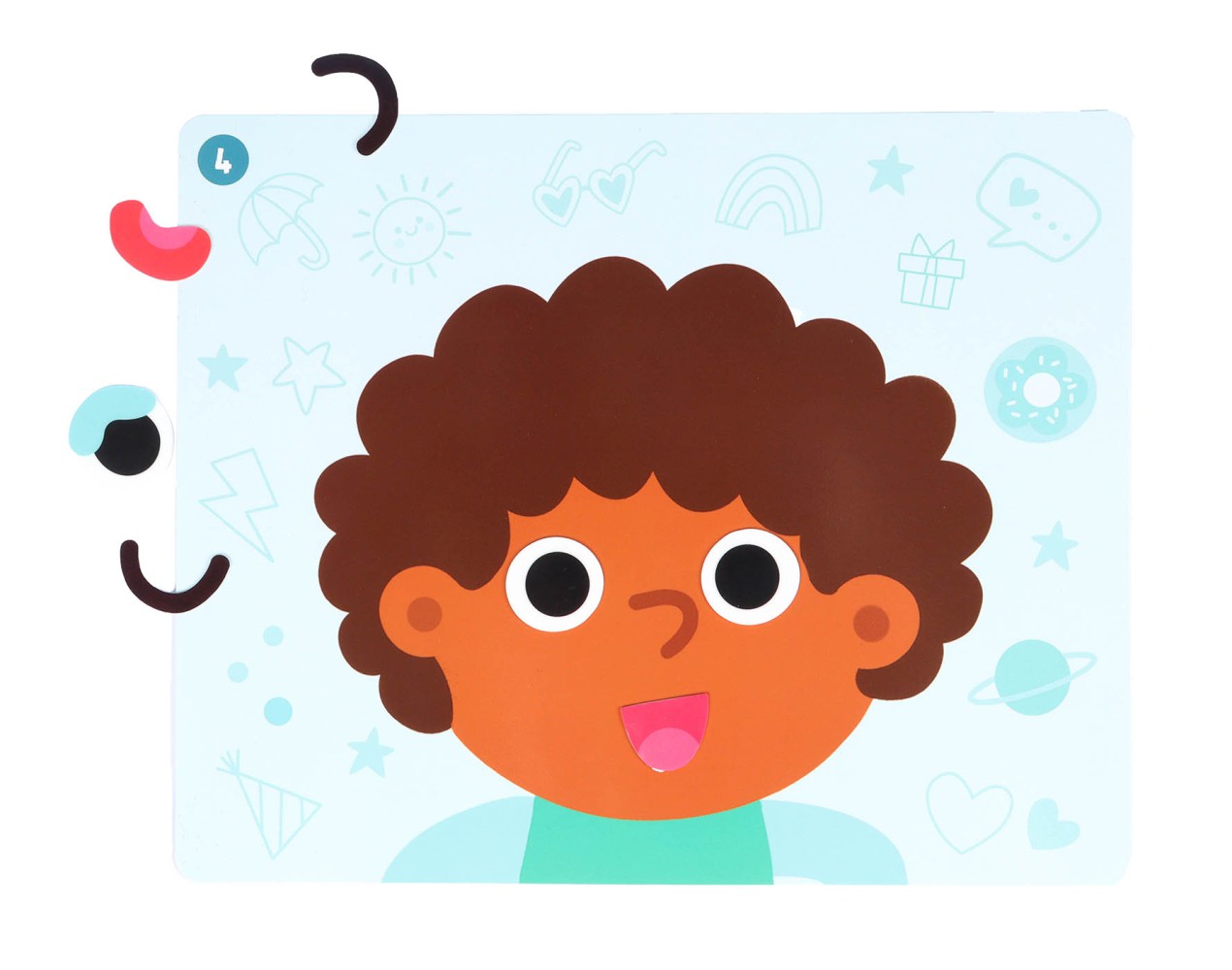 Mes Premiers Autocollants En Relief - Les Émotions