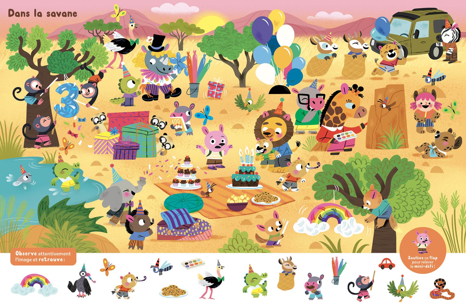 MON CHERCHE ET TROUVE SURPRISE - CHEZ LES ANIMAUX