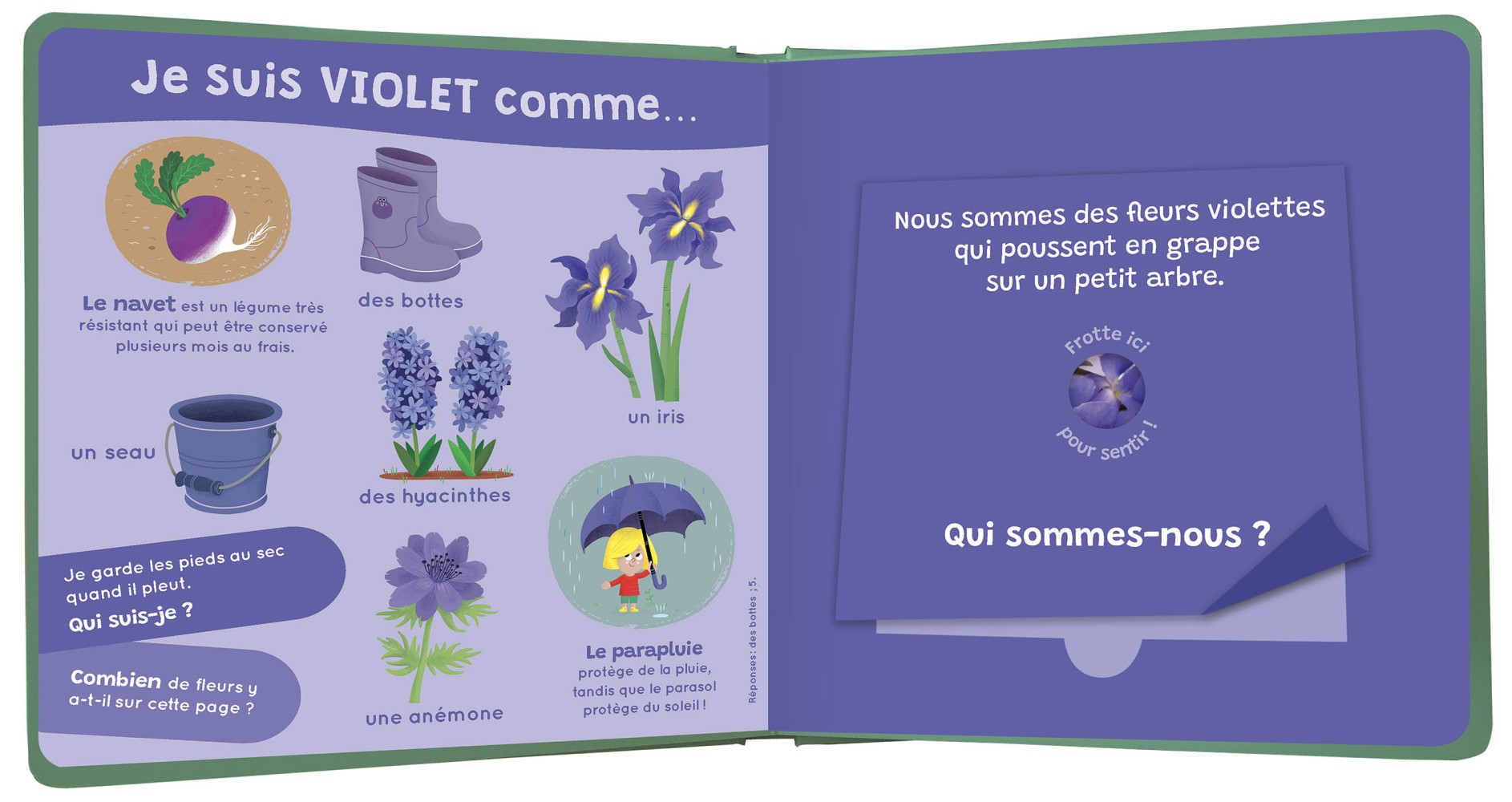 LE PRINTEMPS - MON LIVRE DES ODEURS ET DES COULEURS 