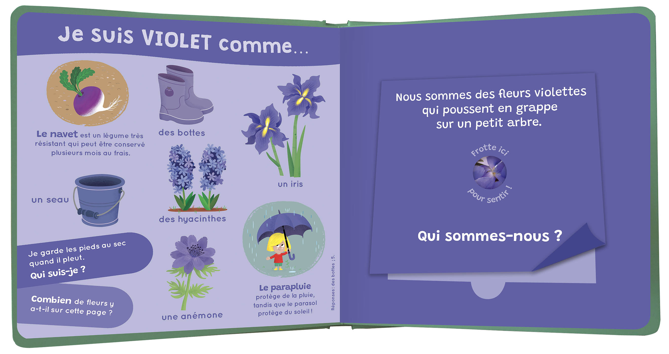 LE PRINTEMPS - MON LIVRE DES ODEURS ET DES COULEURS 