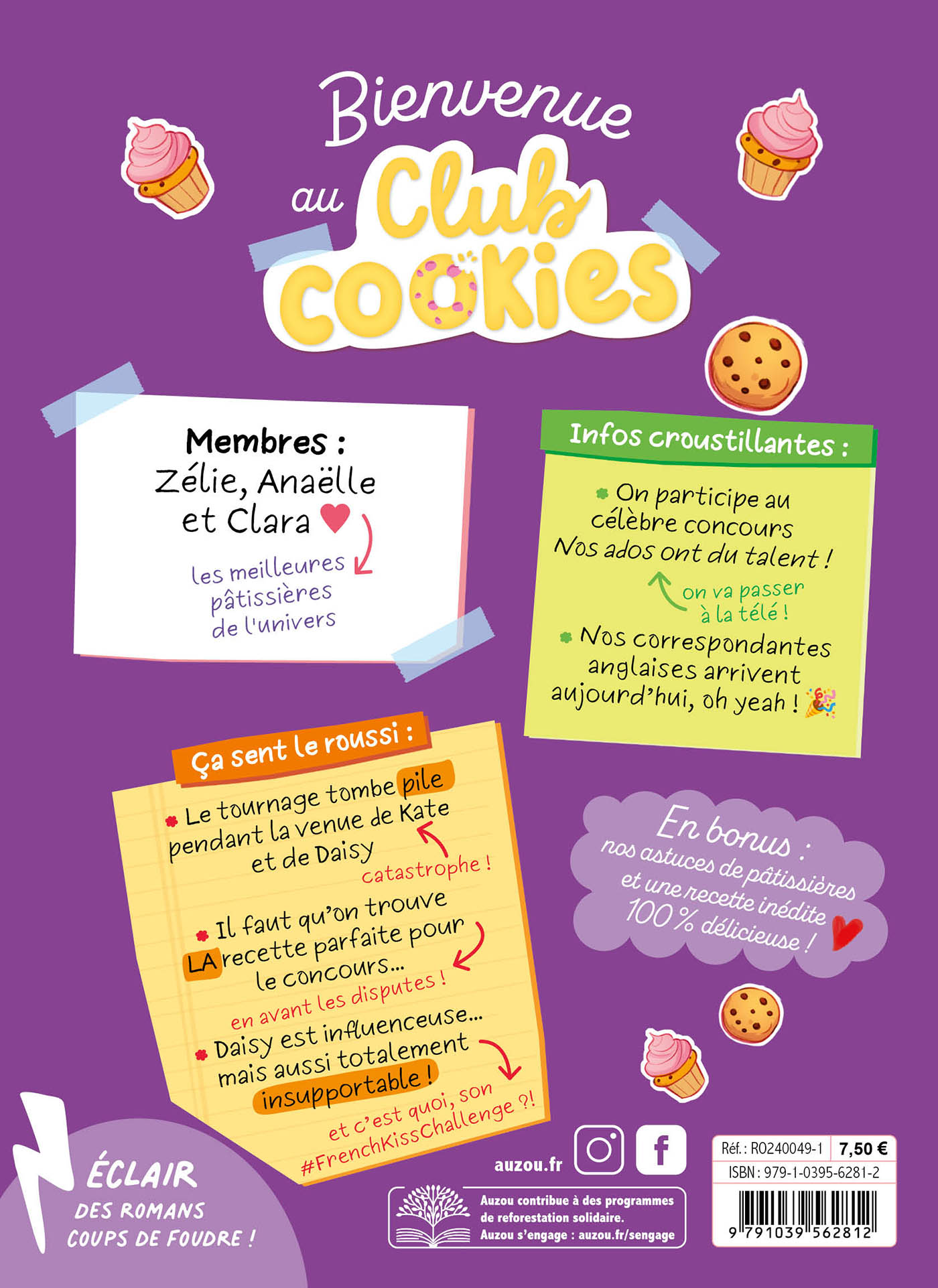 CLUB COOKIES T3  CHEESECAKE ET PROJECTEURS