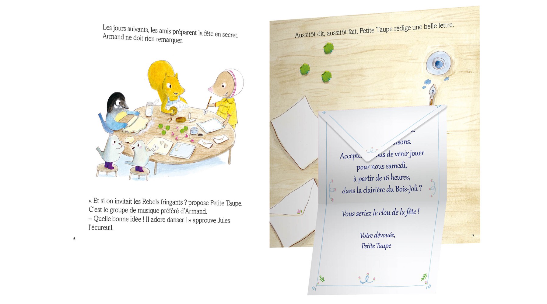 PETITE TAUPE ET LA LETTRE MYSTERIEUSE