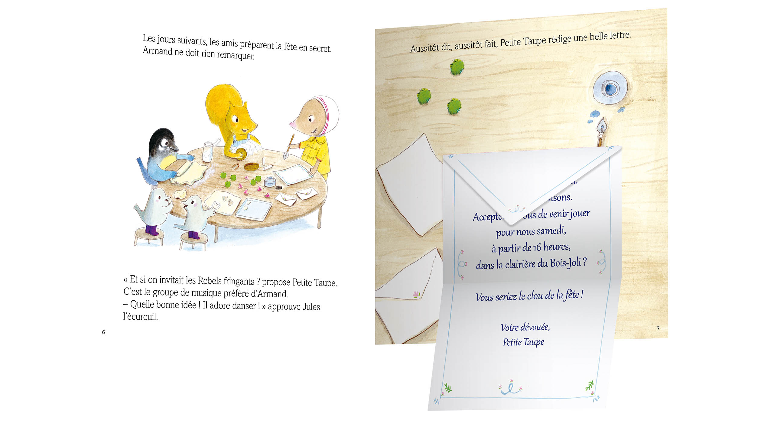 PETITE TAUPE ET LA LETTRE MYSTERIEUSE