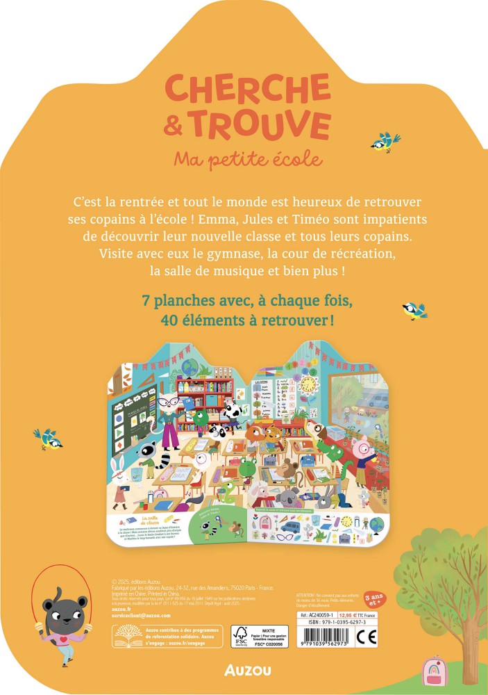 CHERCHE & TROUVE MA PETITE ECOLE 
