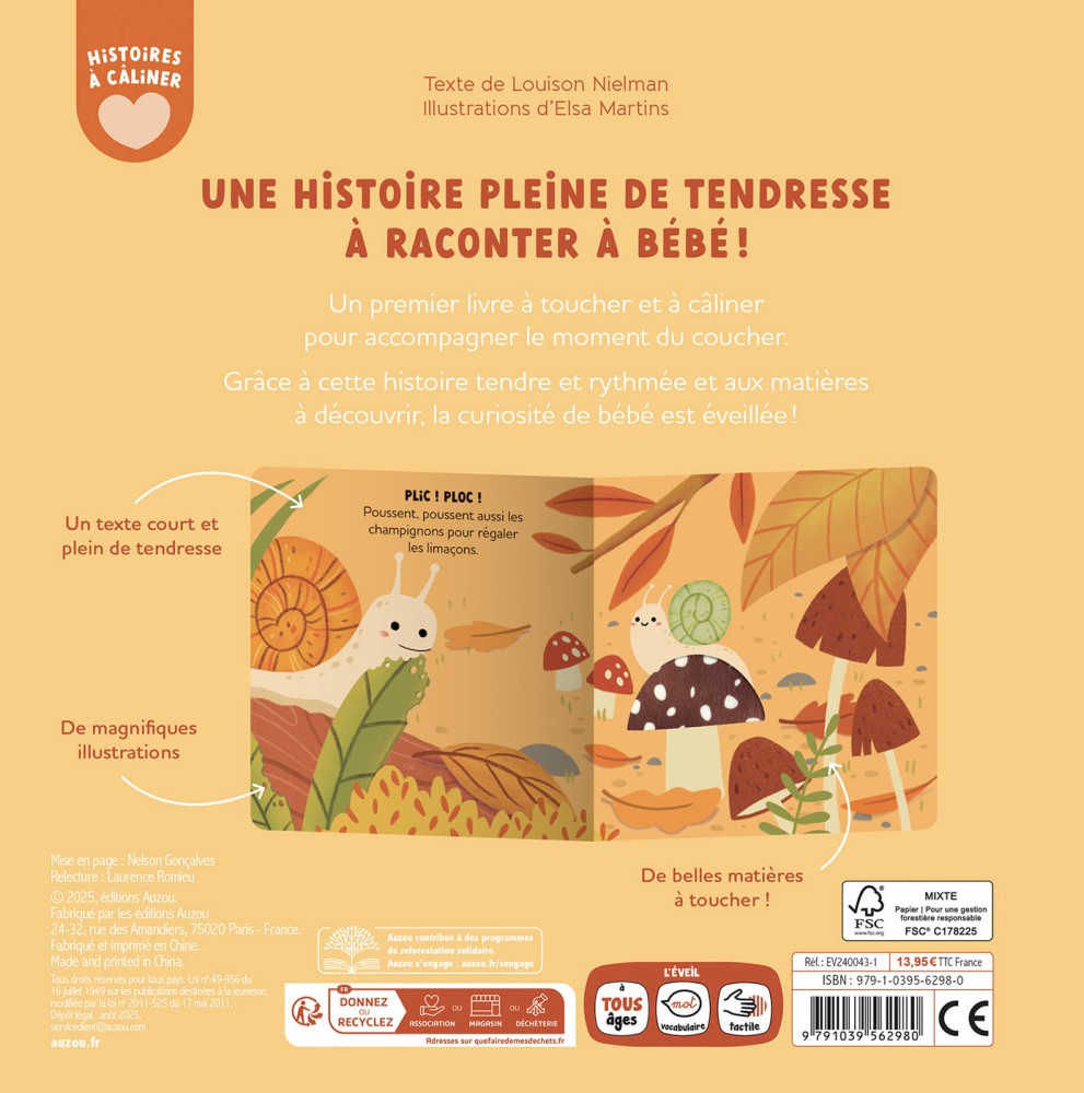 AU COEUR DE LA FORET - HISTOIRES A CALINER