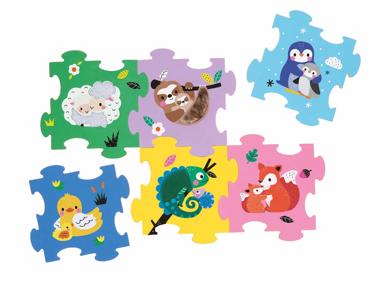 Puzzle En Mousse À Toucher