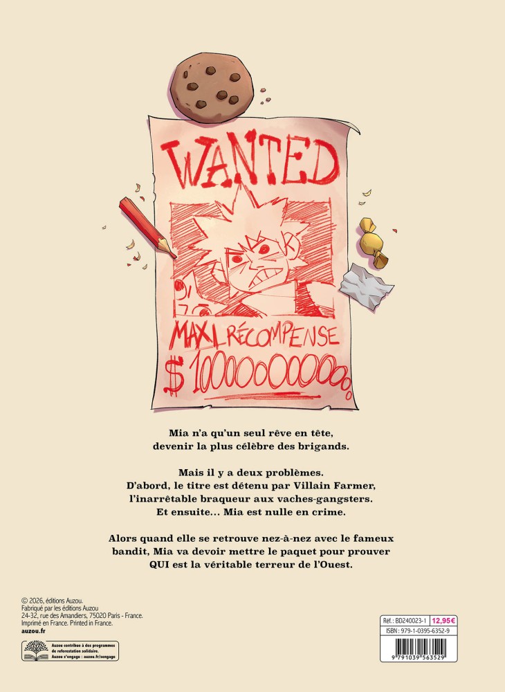 MIA - HAUT LES MAINS, PEAU DE BOVIN !