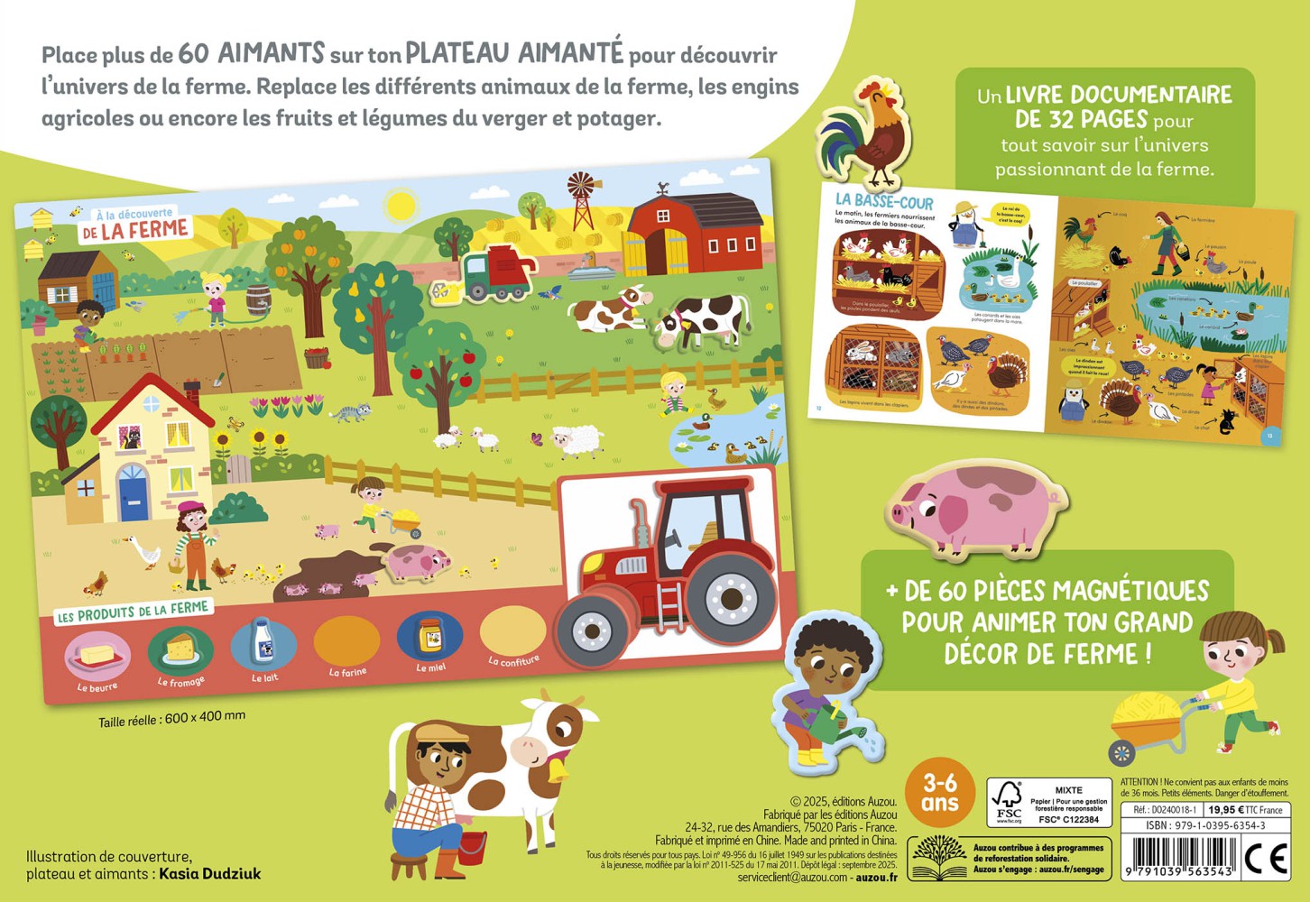 A LA DECOUVERTE DE LA FERME - PETIT LUDOC MAGNETIQUE