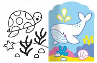 Je colorie sans dépasser - animaux de la mer