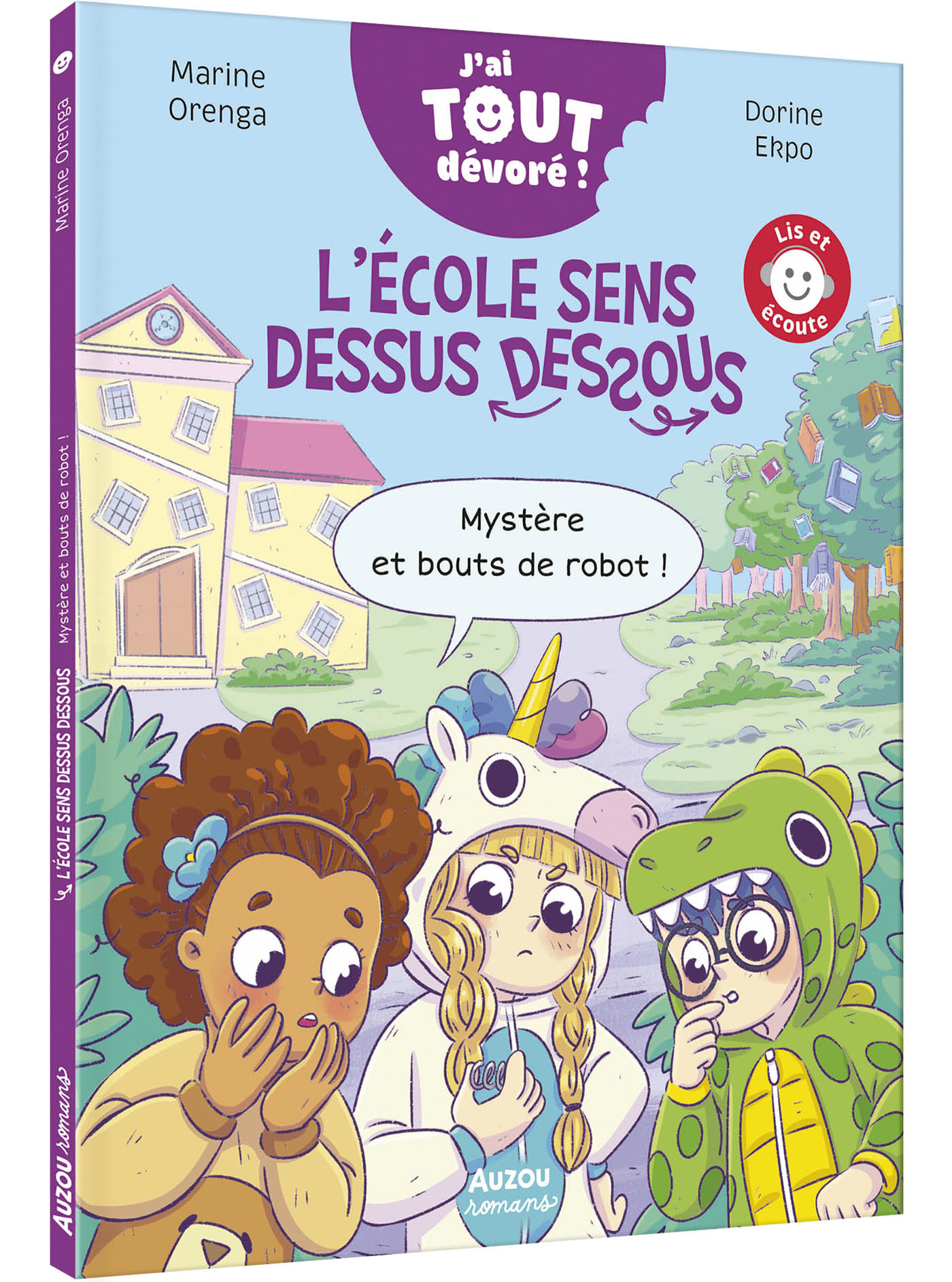 MYSTERE ET BOUTS DE ROBOT ! LECOLE SENS DESSUS DESSOUS 