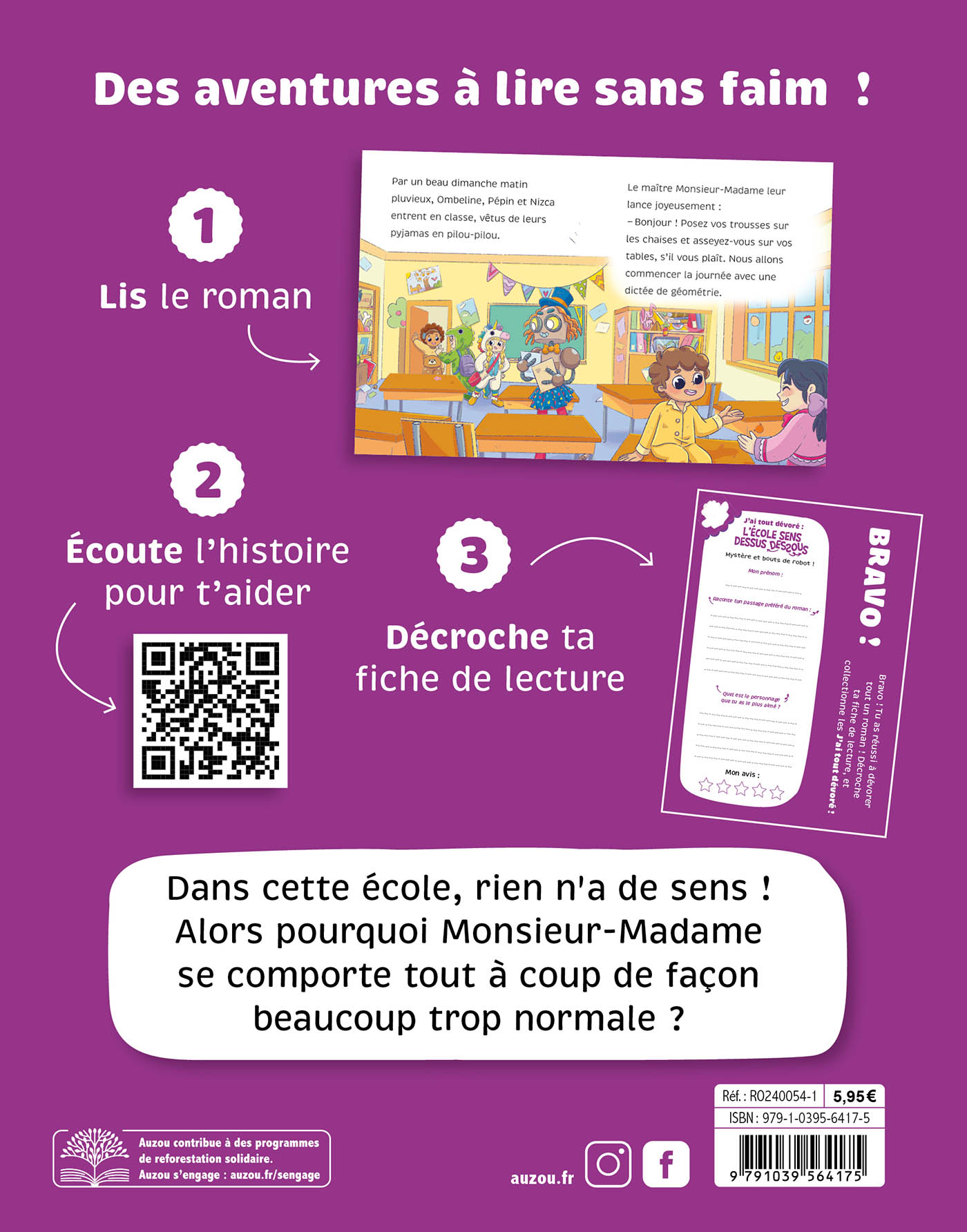 MYSTERE ET BOUTS DE ROBOT ! LECOLE SENS DESSUS DESSOUS 