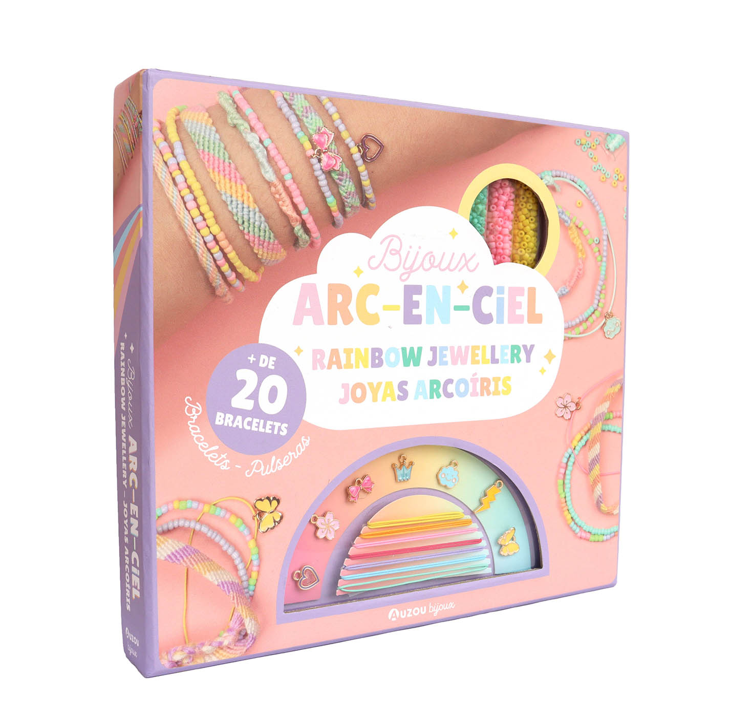 Coffret deluxe bijoux - Mon arc-en-ciel de bijoux