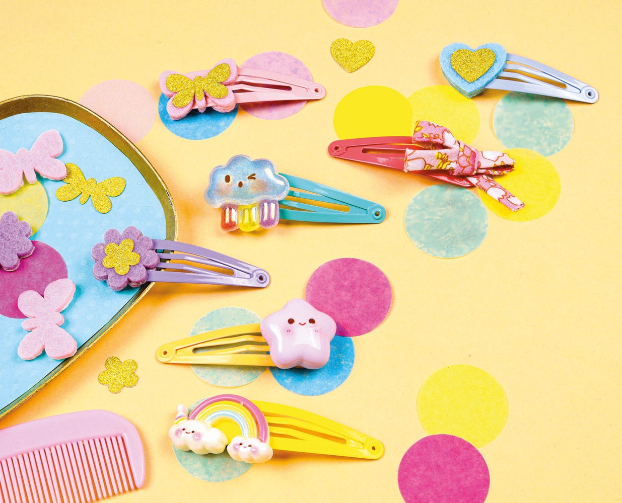 Mon Semainier De Barrettes Arc-En-Ciel Mon Semainier De Barrettes Arc-En-Ciel
