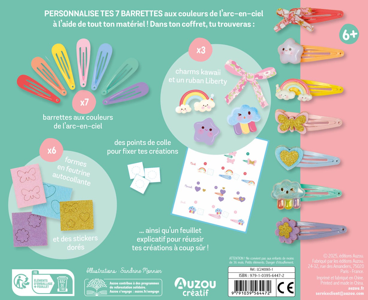 Mon semainier de barrettes