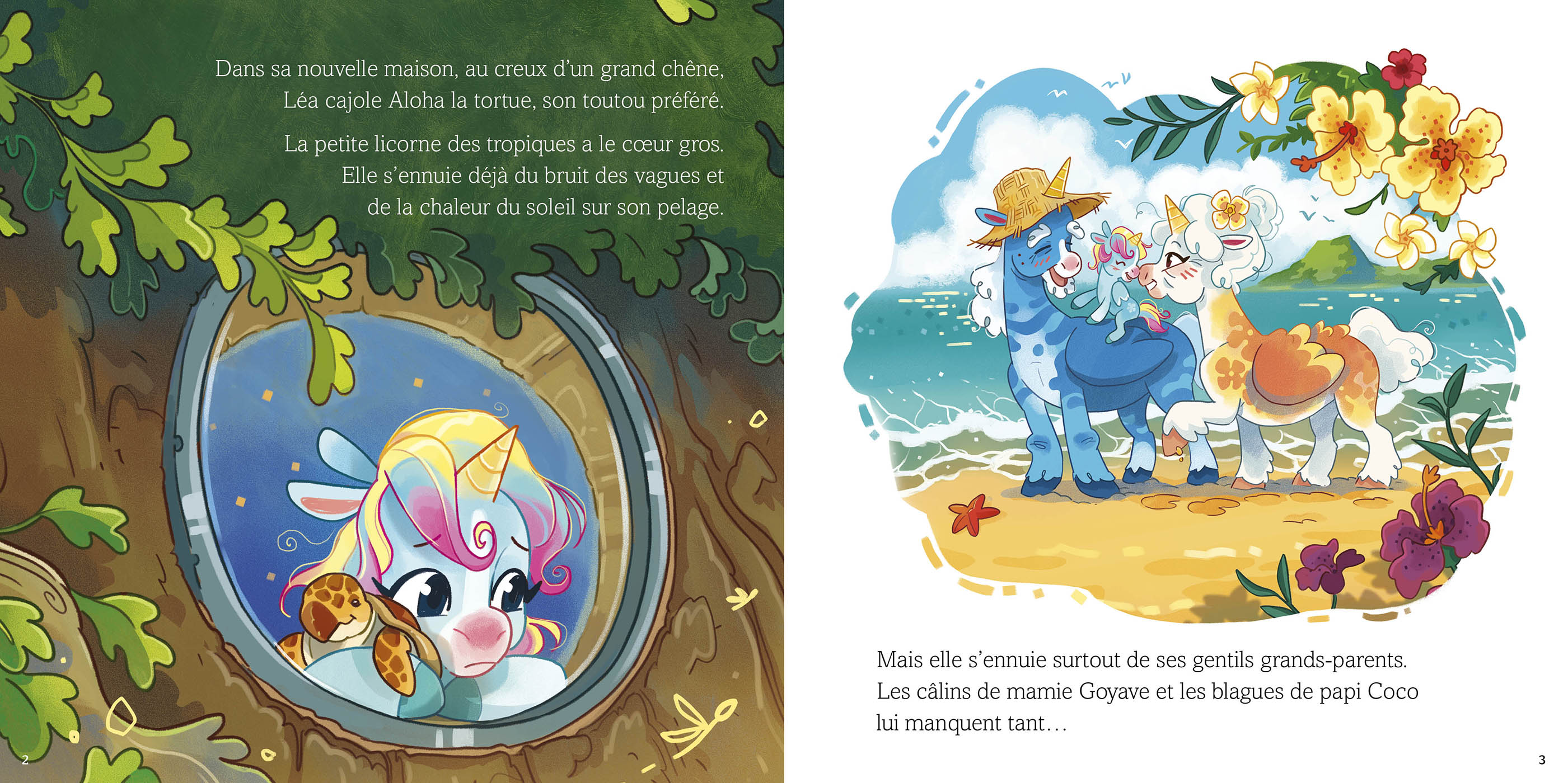 LEA LA LICORNE SE FAIT DES AMIS 