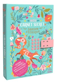 Mon carnet secret - jardin féérique