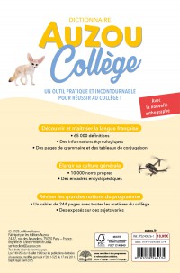 DICTIONNAIRE AUZOU COLLEGE DICTIONNAIRE AUZOU COLLEGE