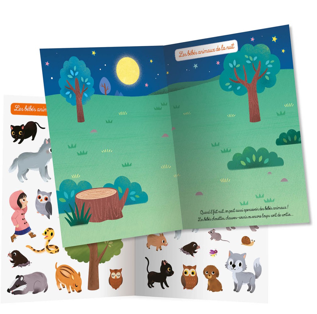 Mes 500 Autocollants Bébés Animaux Mes 500 Autocollants Bébés Animaux