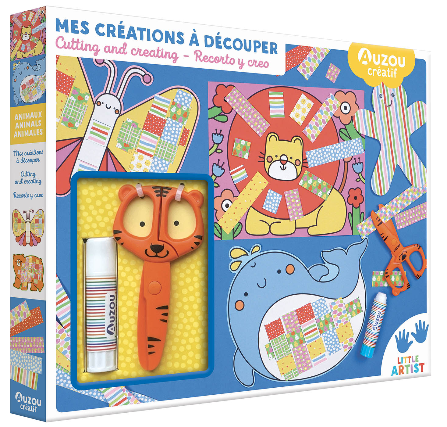 Mes créations de ma maternelle 3-6 ans : je découpe et je colle