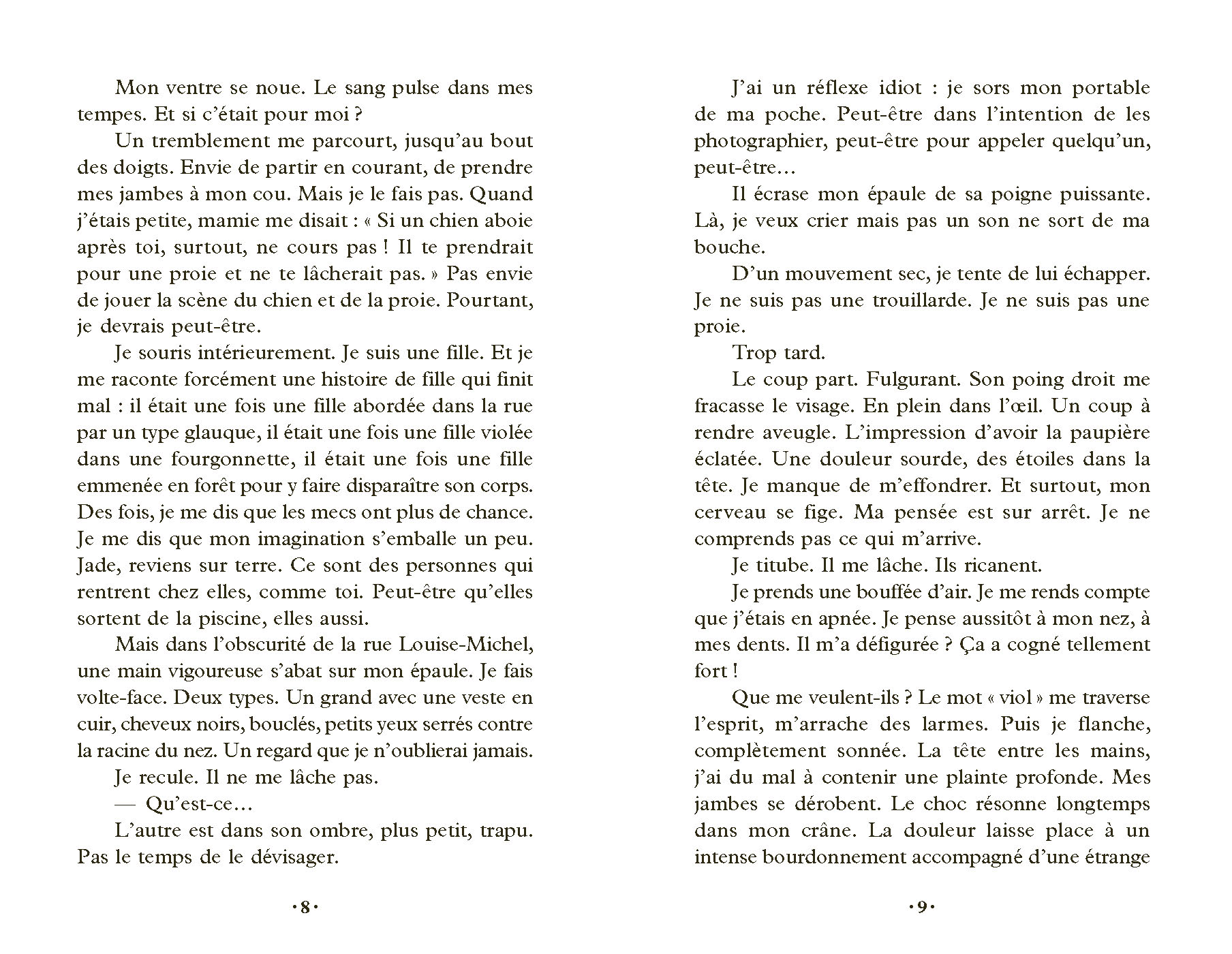 FRAPPER COMME UNE FILLE - POCHE