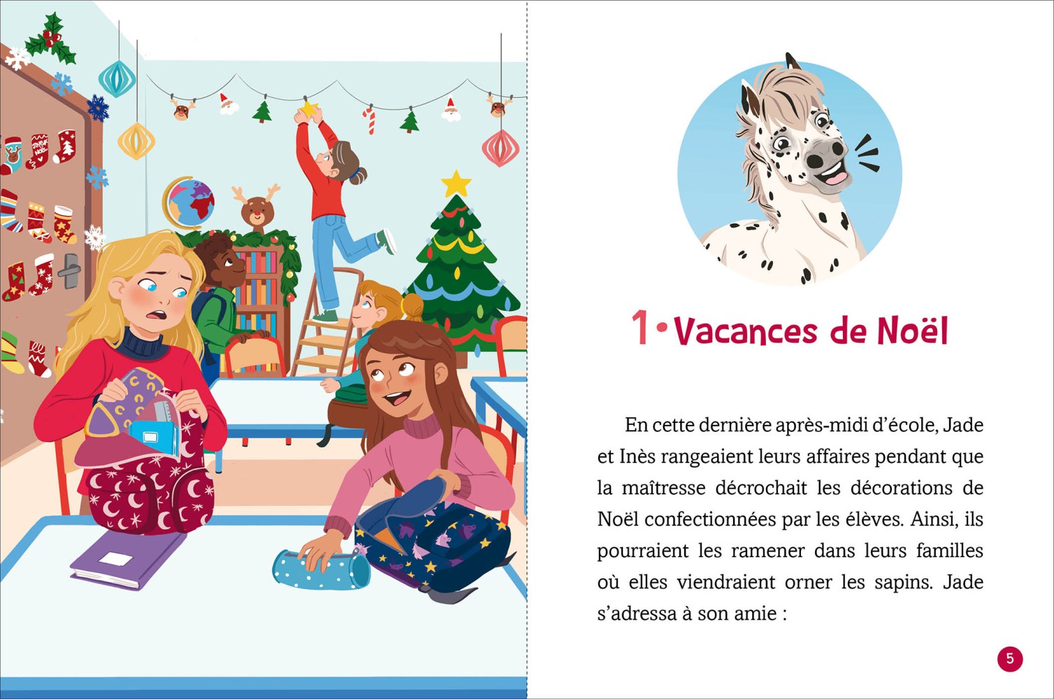 UN NOEL AU HARAS - JADE ET LES CHEVAUX UN NOEL AU HARAS - JADE ET LES CHEVAUX