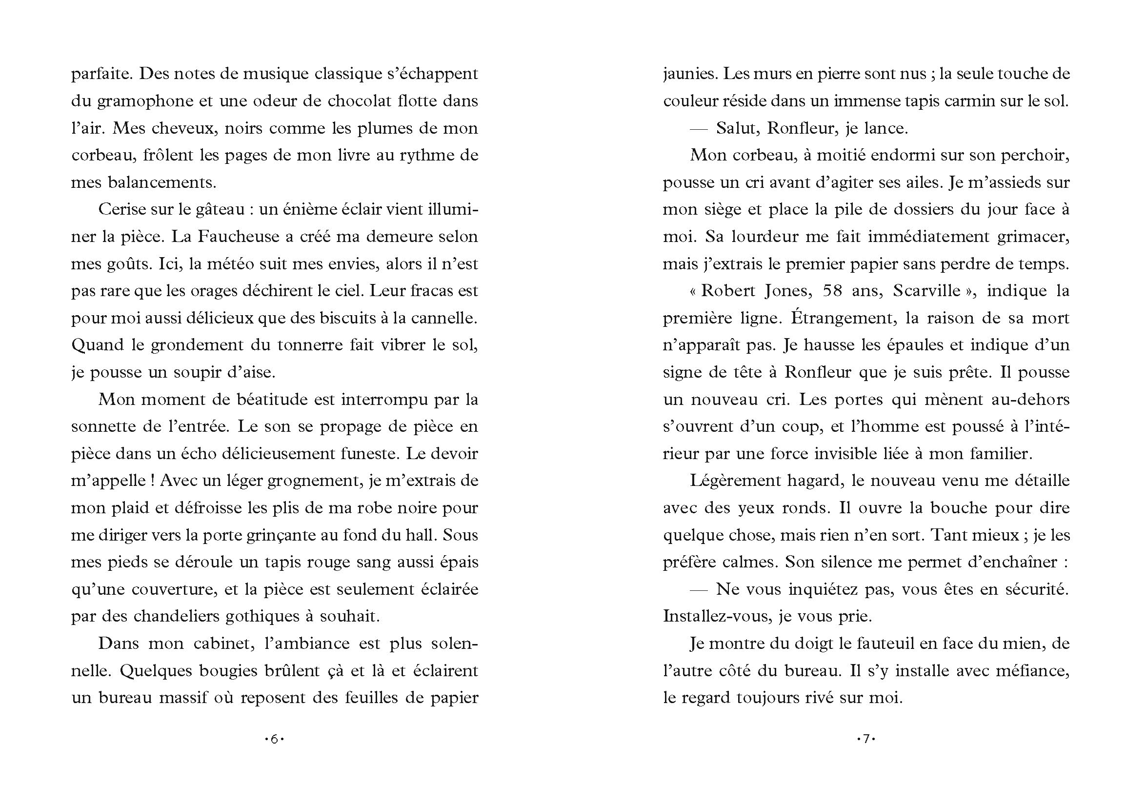 LA FILLE DE LA FAUCHEUSE