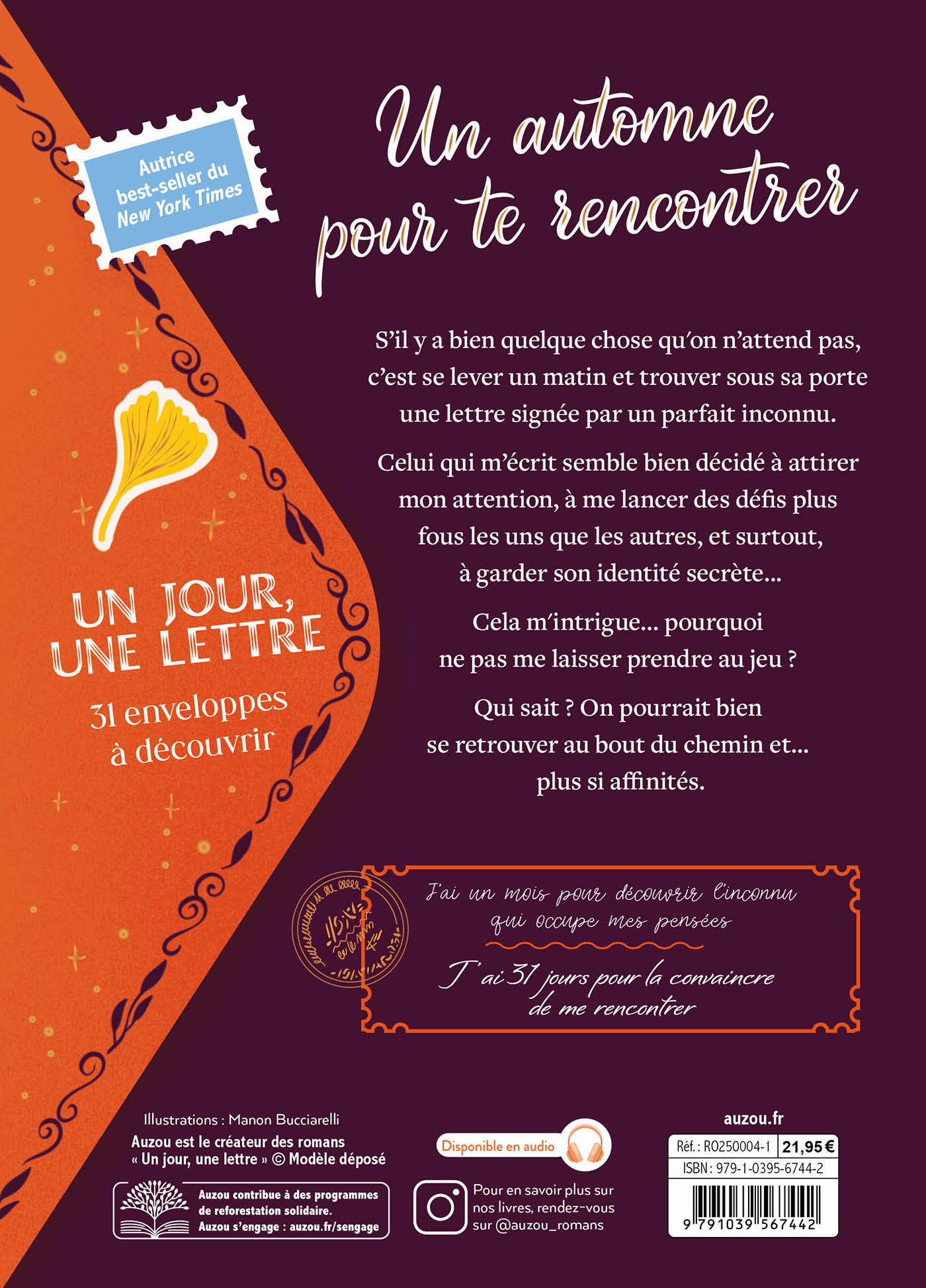 FALL IN LOVE - UN JOUR, UNE LETTRE 