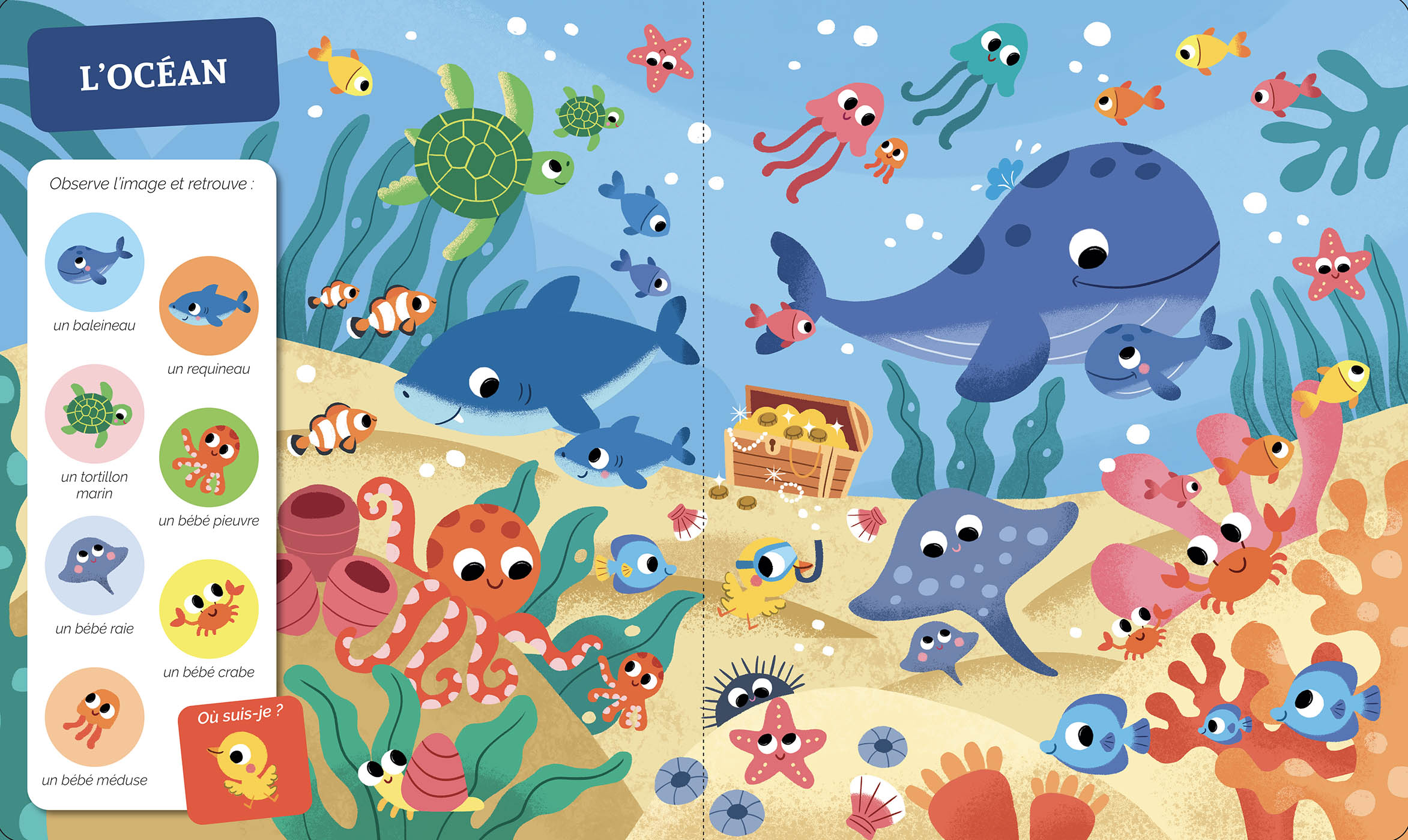 LES BEBES ANIMAUX - CHERCHE & TROUVE DES TOUT-PETITS