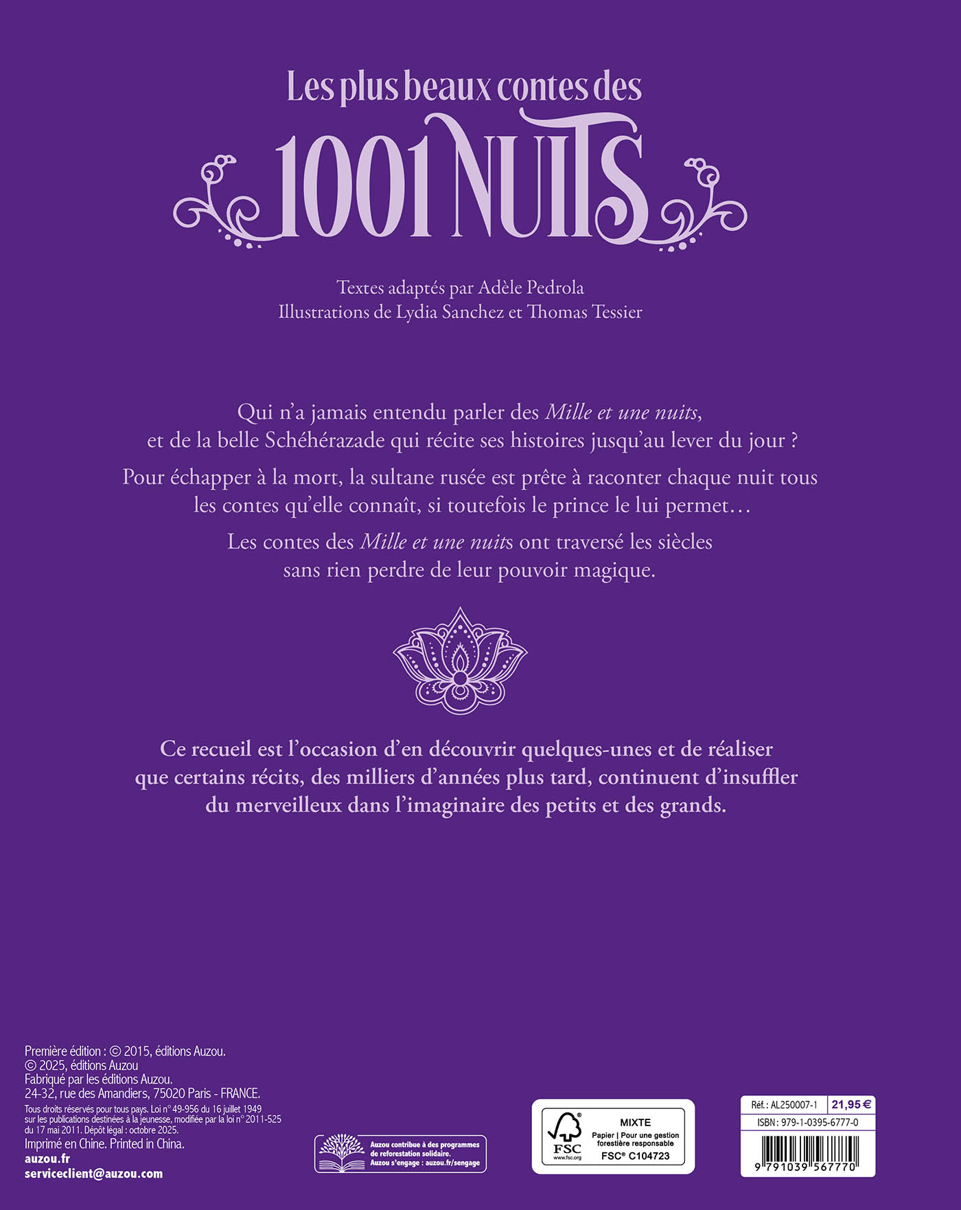 LES PLUS BEAUX CONTES DE 1001 NUITS