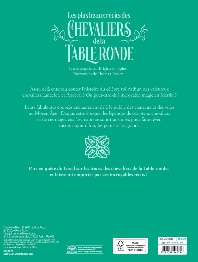 LES CHEVALIERS DE LA TABLE RONDE