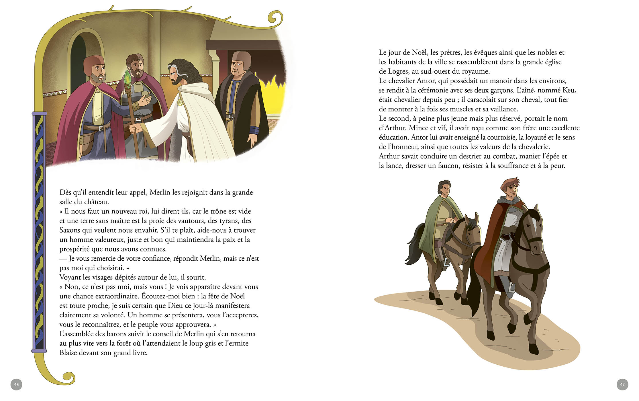 LES CHEVALIERS DE LA TABLE RONDE