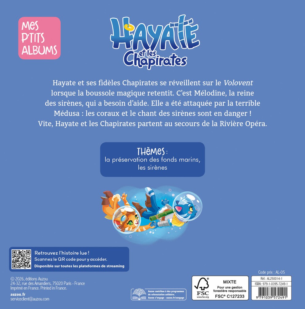 HAYATE ET MELODINE LA SIRENE