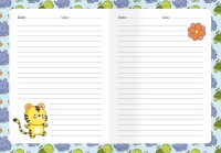 Mon carnet secret - Porte-clé Tigre Mon carnet secret - Porte-clé Tigre