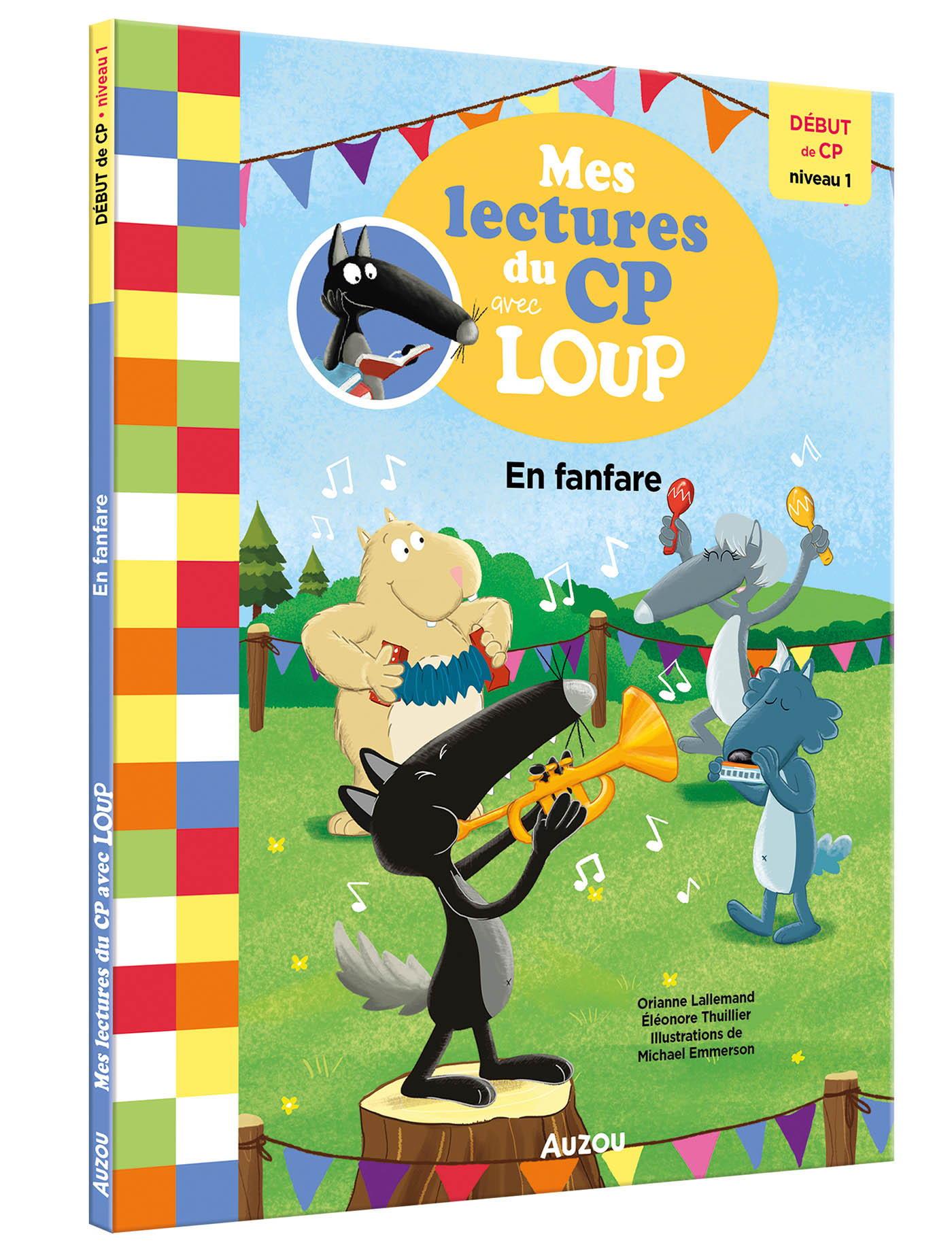 EN FANFARE ! NIV1 - MES LECTURES DU CP AVEC LOUP