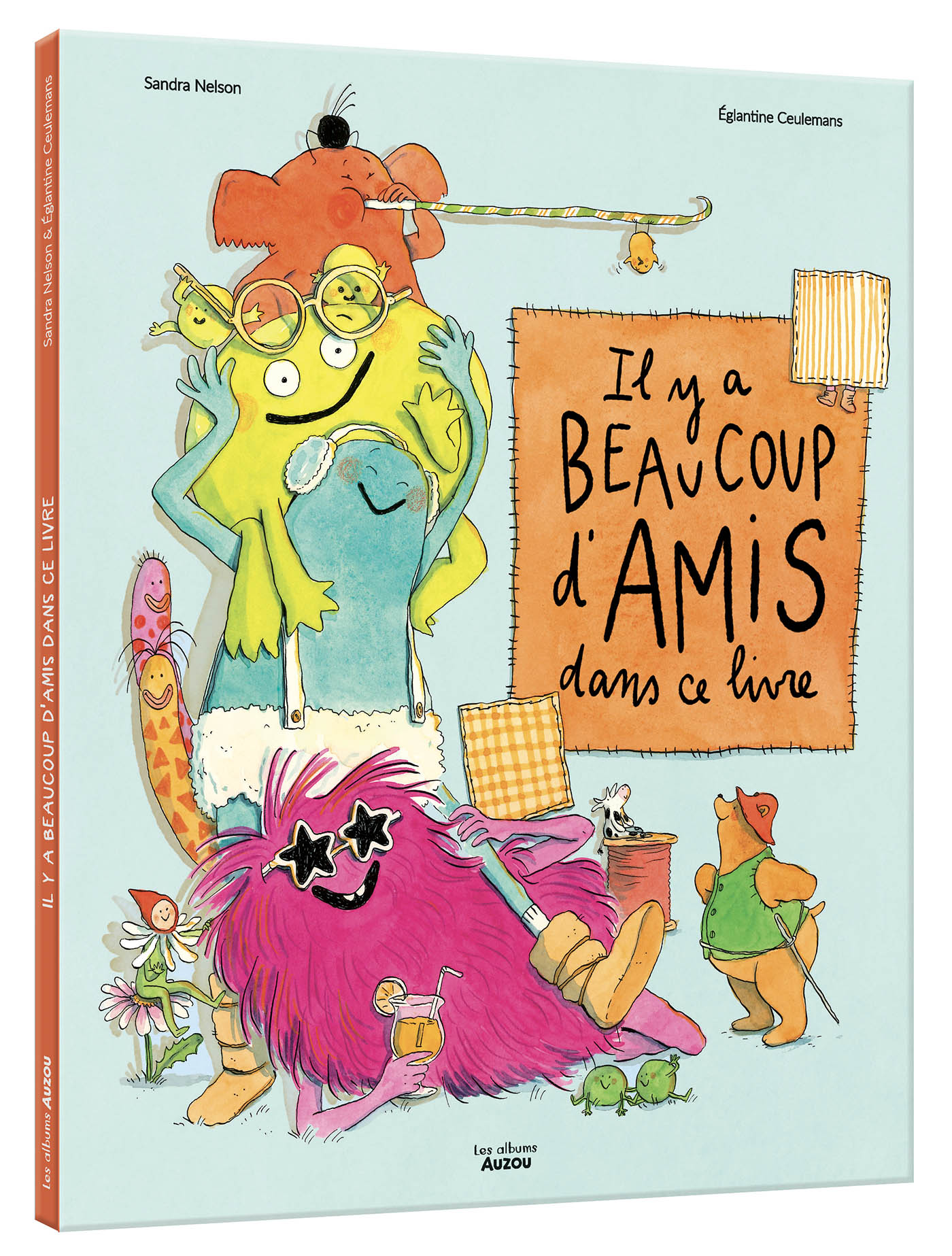 Il Y A Beaucoup D'amis Dans Ce Livre