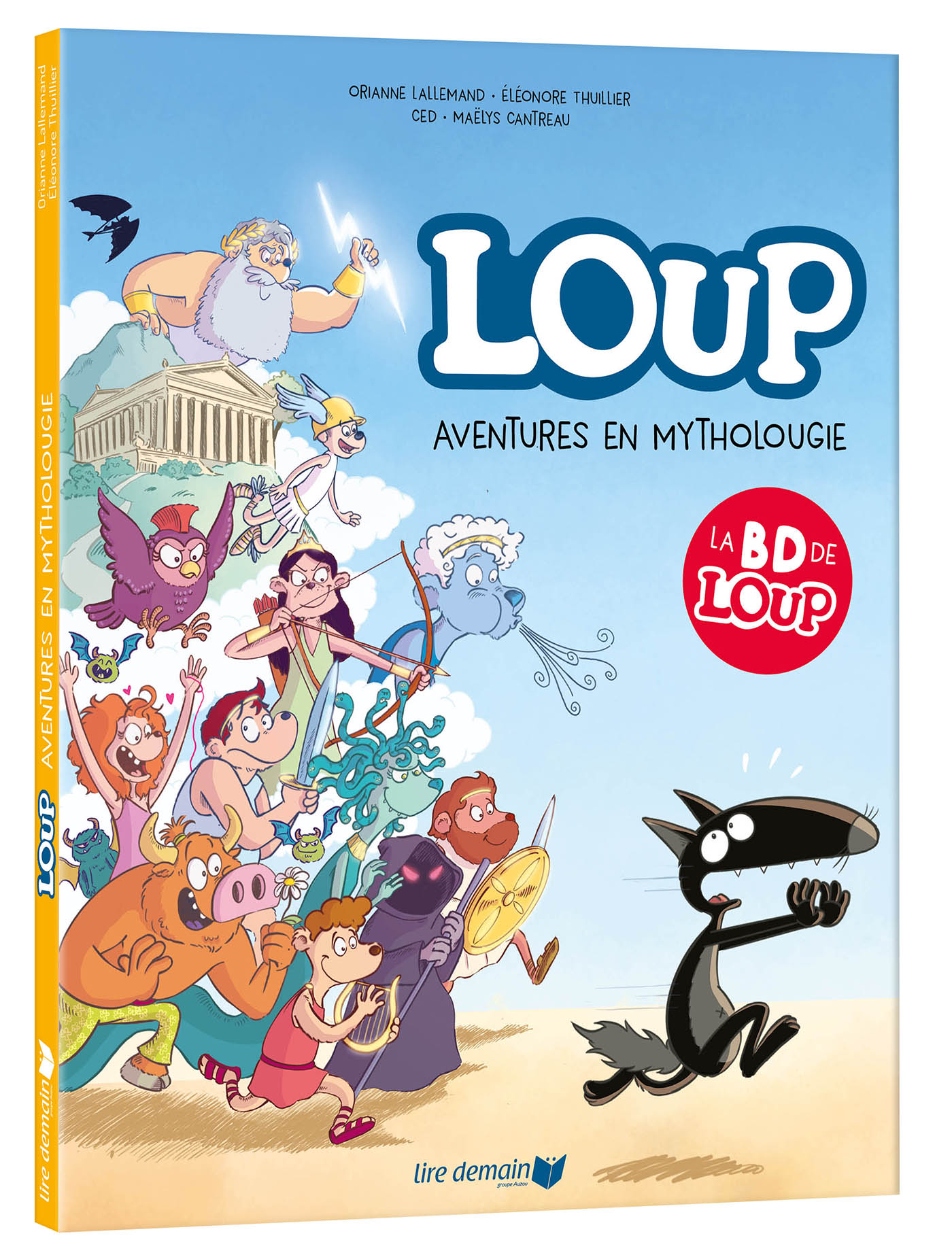 AVENTURES EN MYTHOLOUGIE - LA BD DE LOUP