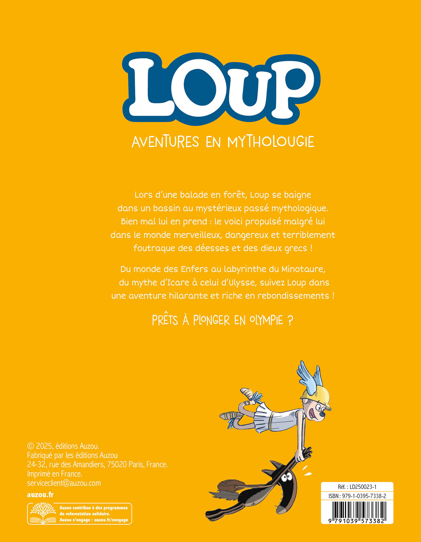 AVENTURES EN MYTHOLOUGIE - LA BD DE LOUP