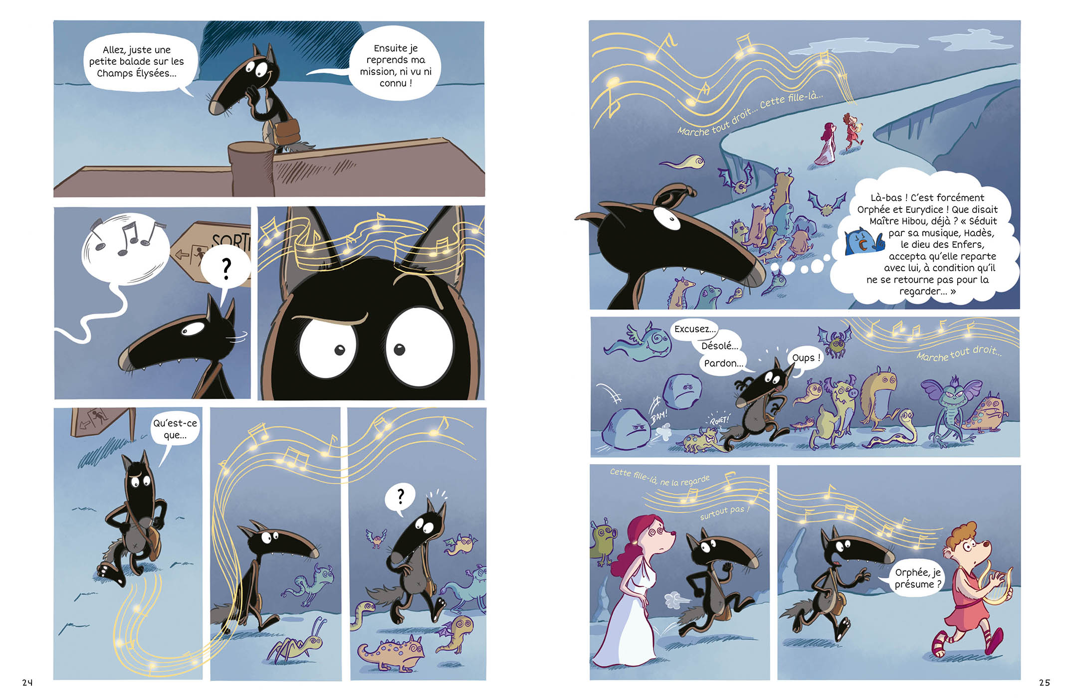 AVENTURES EN MYTHOLOUGIE - LA BD DE LOUP AVENTURES EN MYTHOLOUGIE - LA BD DE LOUP
