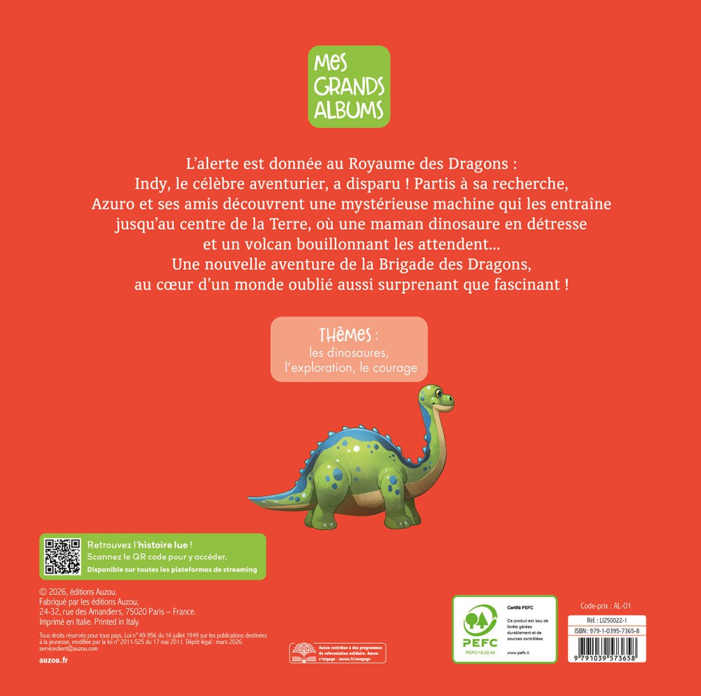 AZURO ET LES DINOSAURES