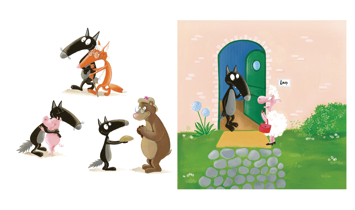 KAMISHIBAI - LE LOUP QUI SAUVAIT LES ANIMAUX