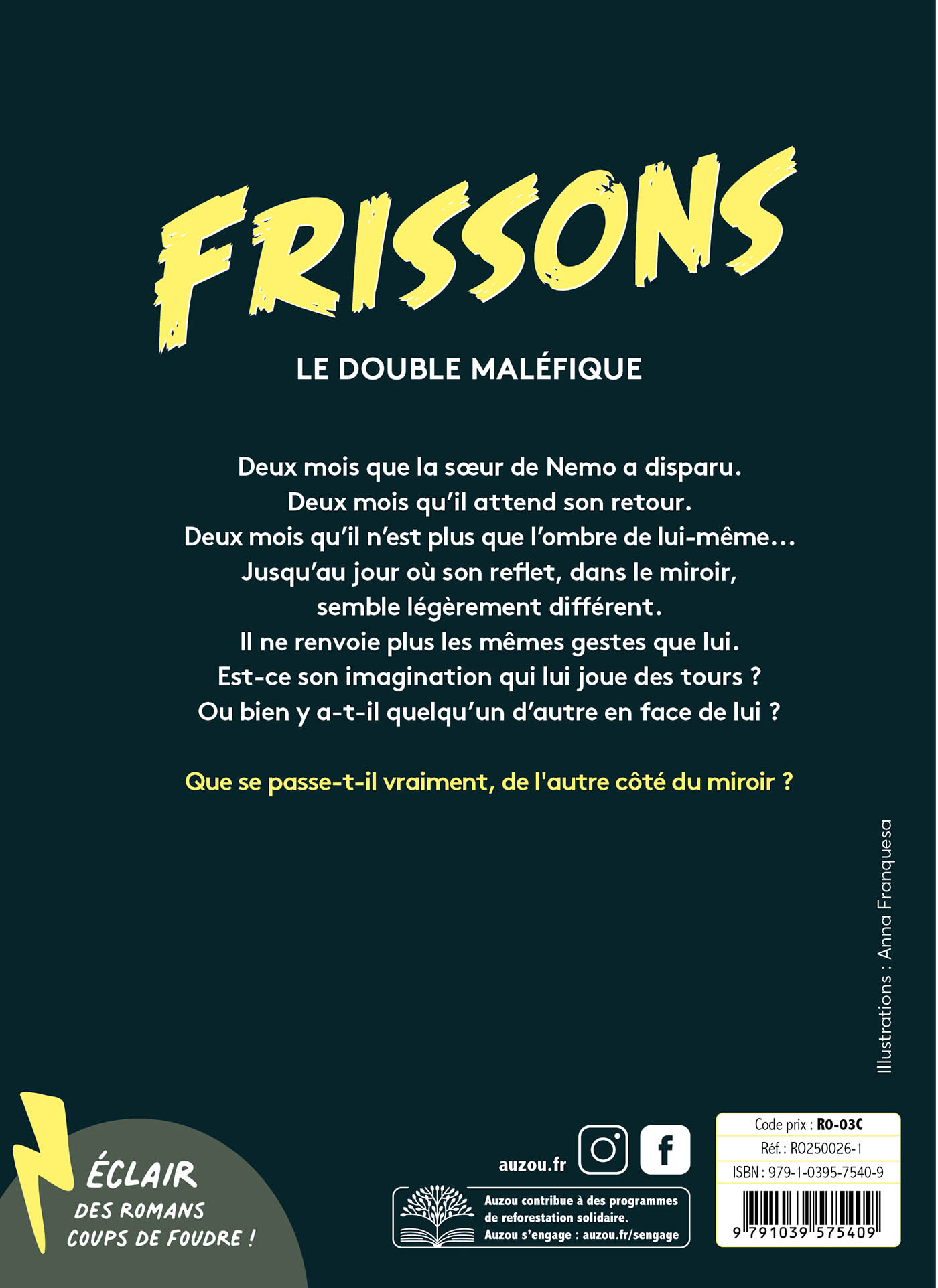 LE DOUBLE MALEFIQUE - FRISSONS