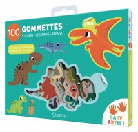 Dinosaures : 100 gommettes