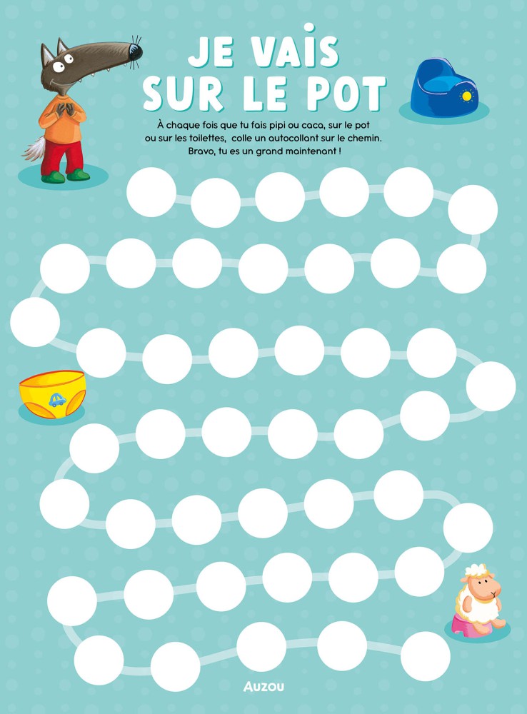 P'tit Loup - Mon Cahier D'activités - Je Vais Sur Le Pot