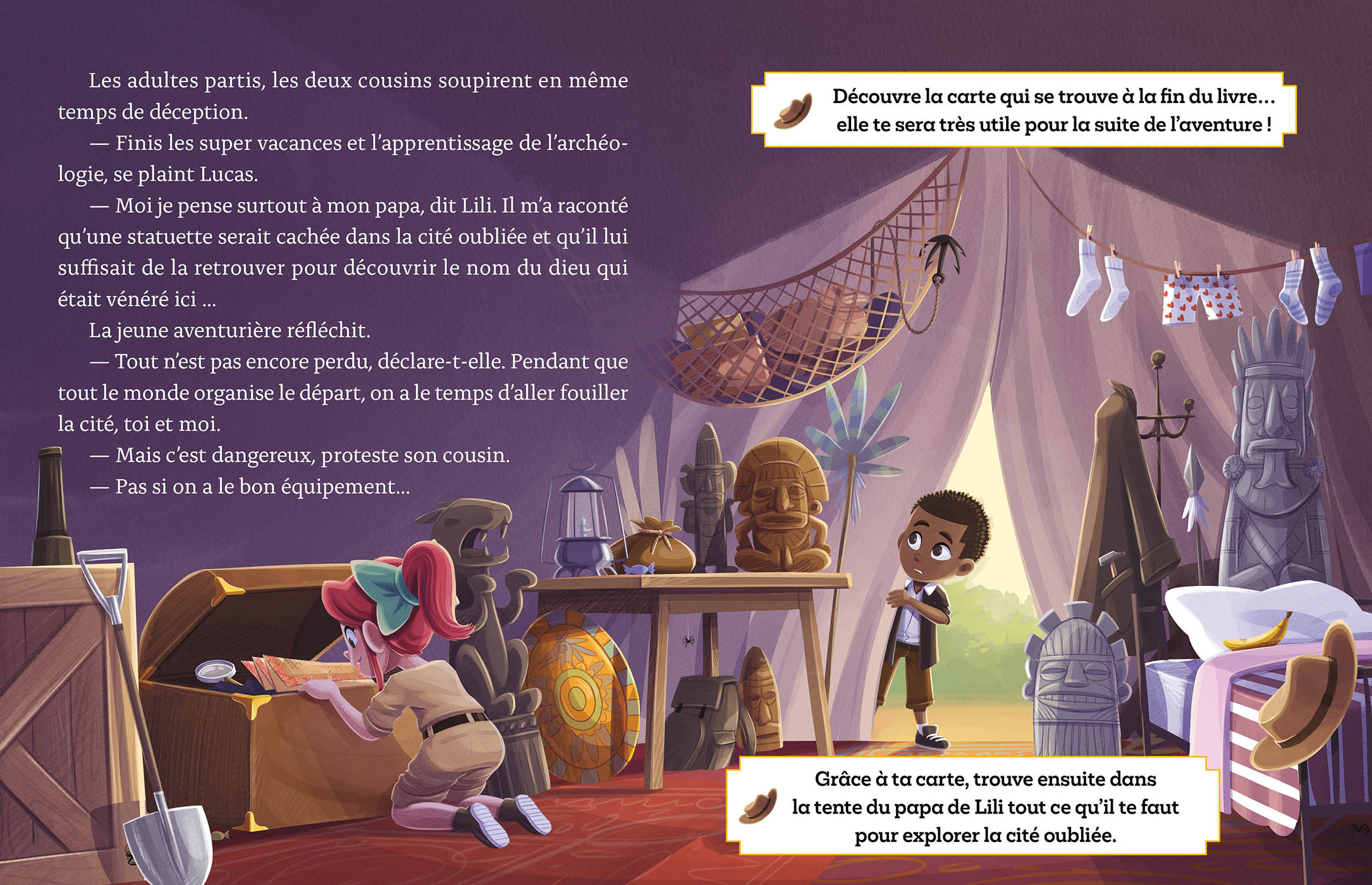 LA CHASSE AU TRESOR - LA CITE OUBLIEE MON ROMAN ENIGME 