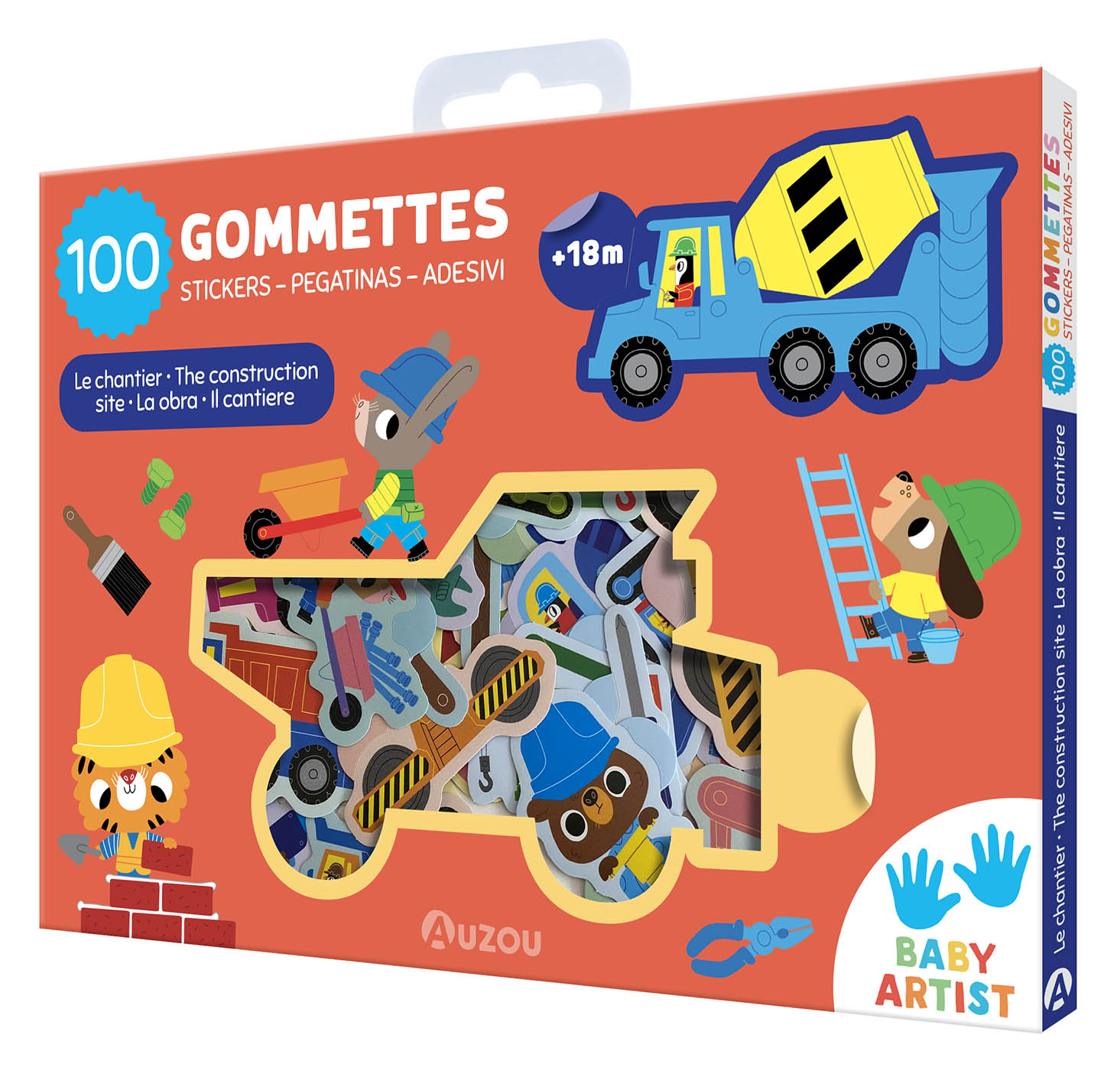 NE 100 gommettes - chantier