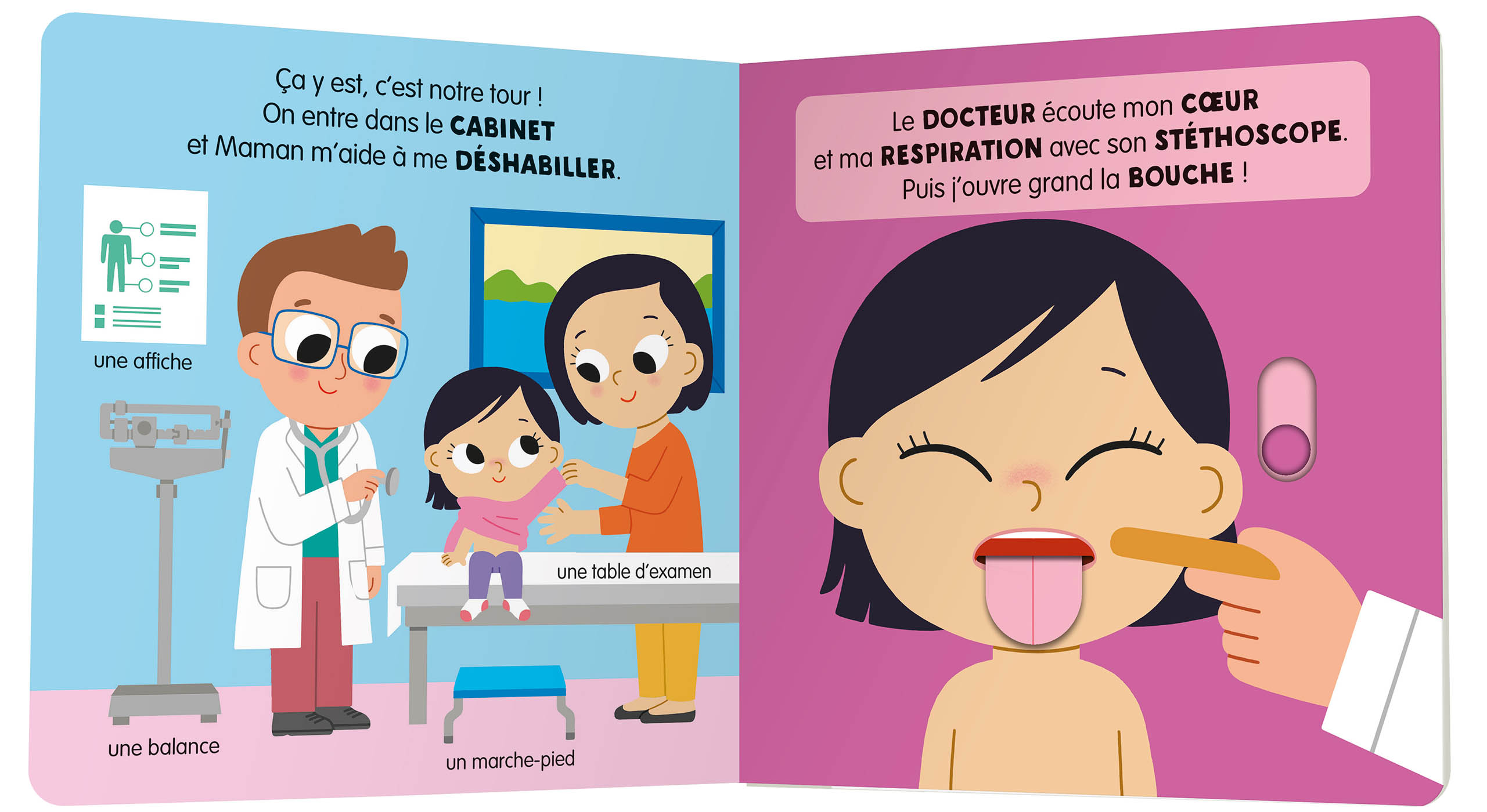 JE VAIS CHEZ LE DOCTEUR - MES PREMIERS APPRENTISSAGES