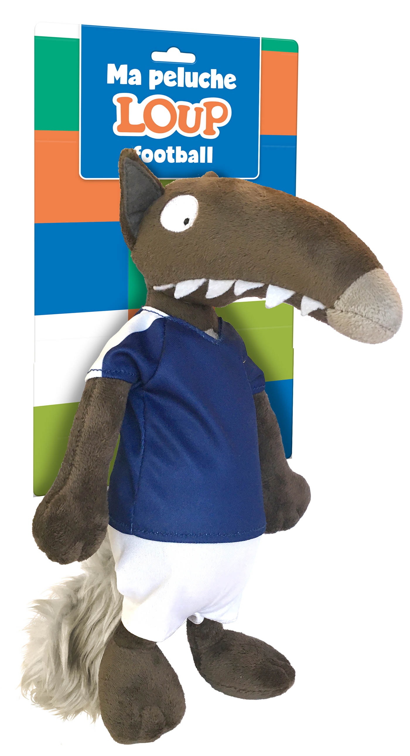 PELUCHE LOUP FOOTBALL PELUCHE LOUP FOOTBALL
