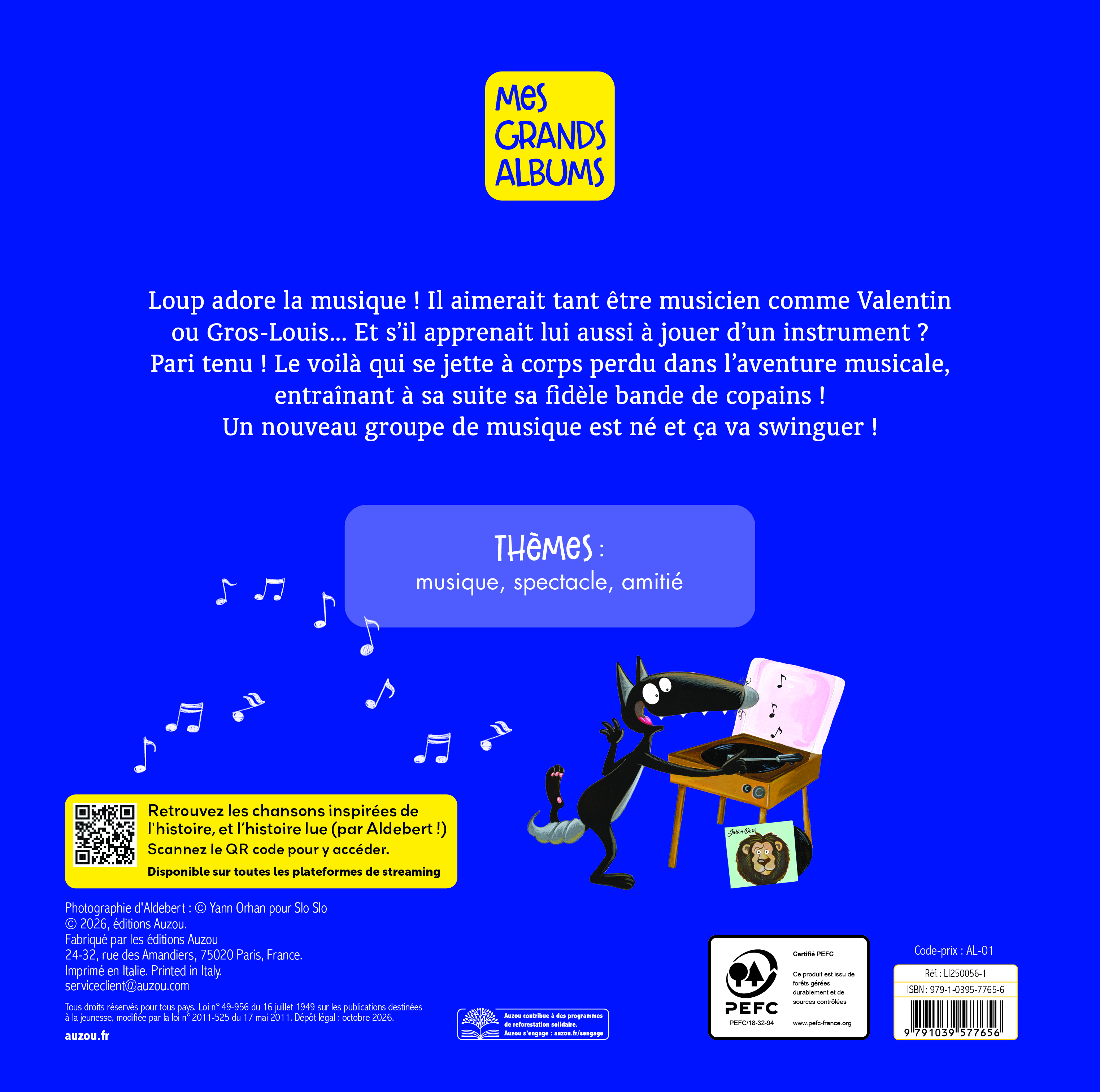 LE LOUP QUI VOULAIT FAIRE DE LA MUSIQUE